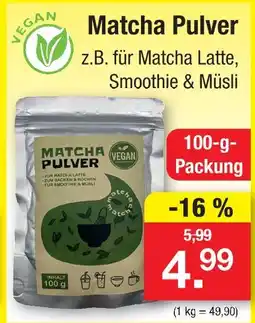 Zimmermann Matcha pulver Angebot