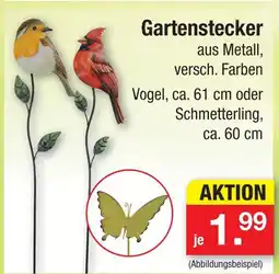 Zimmermann Gartenstecker vogel Angebot