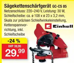 Zimmermann Einhell sägekettenschärfgerät gc-cs 85 Angebot