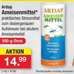 Zimmermann Ardap ameisenmittel Angebot