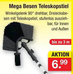 Zimmermann Mega besen teleskopstiel Angebot