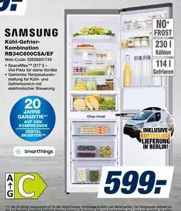Expert Samsung kühl-gefrier-kombination rb34c600csa/ef Angebot