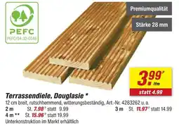 toom Baumarkt Terrassendiele, douglasie Angebot
