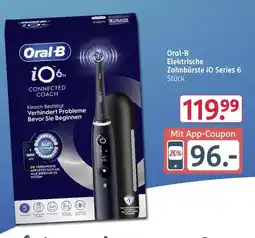 Rossmann Oral-b elektrische zahnbürste io series 6 Angebot