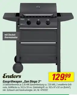 toom Baumarkt Enders gasgrillwagen san diego 3 Angebot