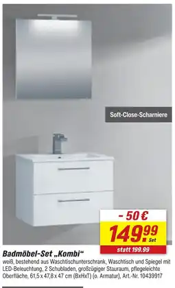 toom Baumarkt Badmöbel-set kombi Angebot