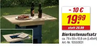 toom Baumarkt Bierkastenaufsatz Angebot