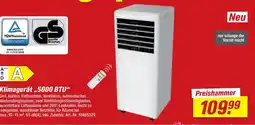 toom Baumarkt Klimagerät '5000 btu' Angebot