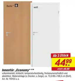 toom Baumarkt Innentür economy Angebot