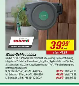 toom Baumarkt Toom wand-schlauchbox s Angebot