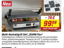 toom Baumarkt Multi-kontaktgrill 3in1 „sevini flex“ Angebot