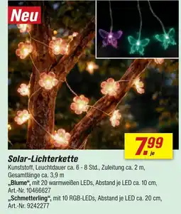 toom Baumarkt Solar-lichterkette Angebot