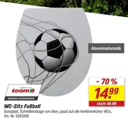 toom Baumarkt Toom wc-sitz fußball Angebot