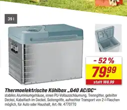 toom Baumarkt Thermoelektrische kühlbox „q40 ac/dc“ Angebot