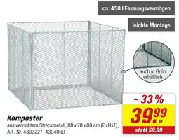 toom Baumarkt Komposter Angebot