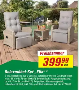 toom Baumarkt Relaxmöbel-set ella Angebot