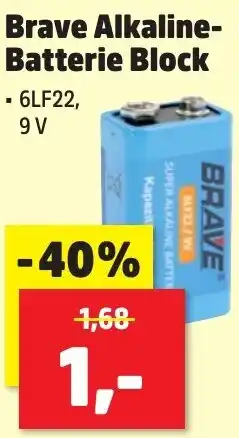Thomas Philipps Brave Alkaline Batterie Block Angebot