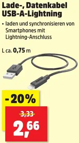Thomas Philipps Lade, Datenkabel USB-A-Lightning Angebot