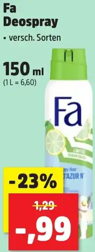 Thomas Philipps Fa Deospray Angebot