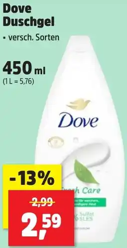 Thomas Philipps Dove Duschgel Angebot