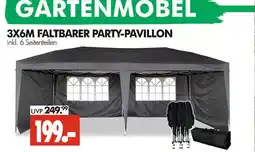 Wreesmann 3x6m faltbarer party-pavillon Angebot