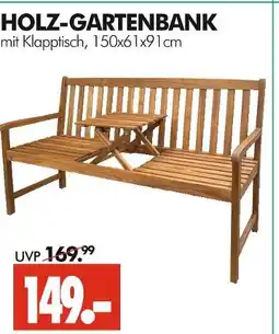 Wreesmann Holz-gartenbank Angebot