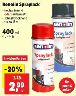 Thomas Philipps Renolin Spraylack Angebot