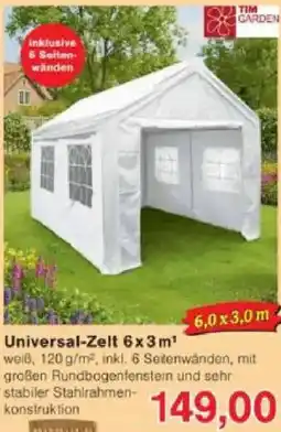 Jawoll Universal-Zelt 6 x 3 m Angebot