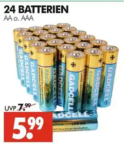 Wreesmann Gadcell 24 batterien aa o. aaa Angebot
