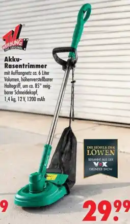 Mäc Geiz Akku- Rasentrimmer Angebot