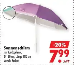 Mäc Geiz Sonnenschirm Angebot