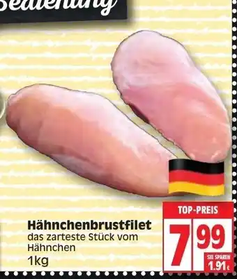 Edeka Hahnchenbrustfilet 1kg Angebot