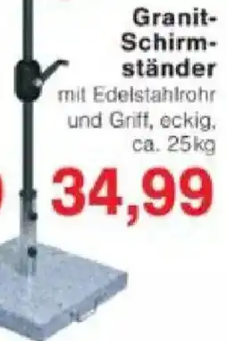 Jawoll Granit Schirmständer Angebot