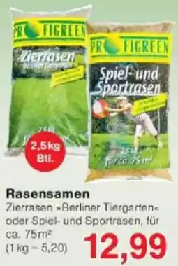 Jawoll Rasensamen Angebot