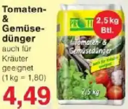 Jawoll Tomaten- & Gemüsedünger Angebot