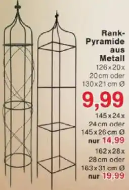 Jawoll Rank Pyramide aus Metall Angebot