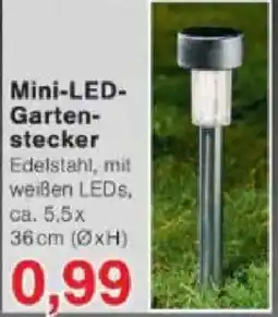 Jawoll Mini-LED Gartenstecker Angebot