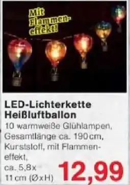 Jawoll LED-Lichterkette Heißluftballon Angebot