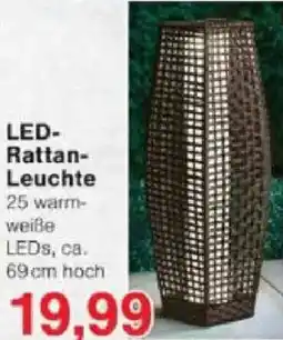 Jawoll LED-Rattan Leuchte Angebot