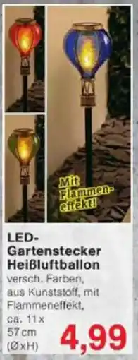 Jawoll LED Gartenstecker Heißluftballon Angebot