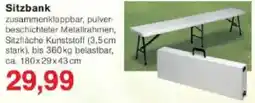 Jawoll Sitzbank Angebot