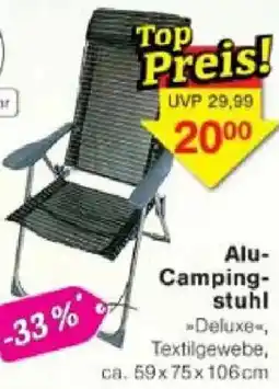 Jawoll Alu Campingstuhl Angebot