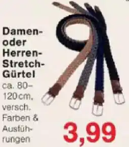 Jawoll Damen oder Herren Stretch Gürtel Angebot