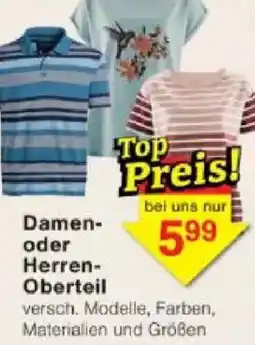 Jawoll Damen oder Herren Oberteil Angebot
