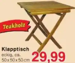 Jawoll Klapptisch Angebot