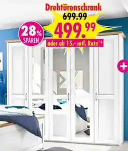 Möbel Boss Drehtürenschrank Angebot