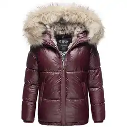 Netto Marken-Discount NAVAHOO Damen Winterjacke Warm Gefütterte Steppjacke mit Kunstfellkapuze Tikunaa Angebot