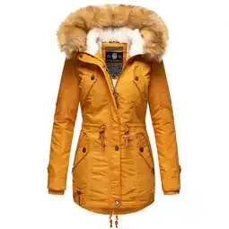 Netto Marken-Discount NAVAHOO Damen Hochwertiger Wintermantel Winterparka mit großem Kunstfell La Viva Angebot
