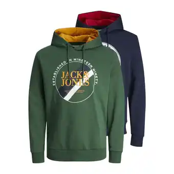 Netto Marken-Discount Jack & Jones Hoodie Loof Kapuzensweatshirt Doppelpack Angebot