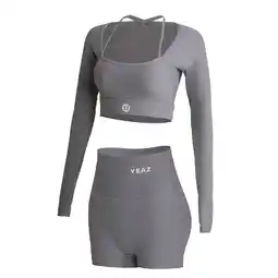 Netto Marken-Discount YEAZ SET Long Top + Shorts CLUB LEVEL Angebot